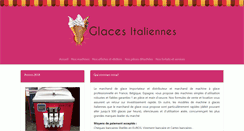 Desktop Screenshot of machines.glaces-italiennes.com