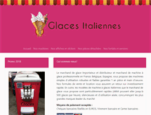Tablet Screenshot of machines.glaces-italiennes.com